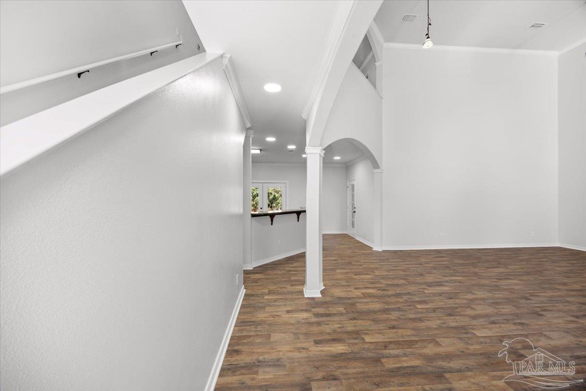 2099 Garcon Point Road Milton, FL 32583 - Photo 34 of 65 a view of a hall with an entryway