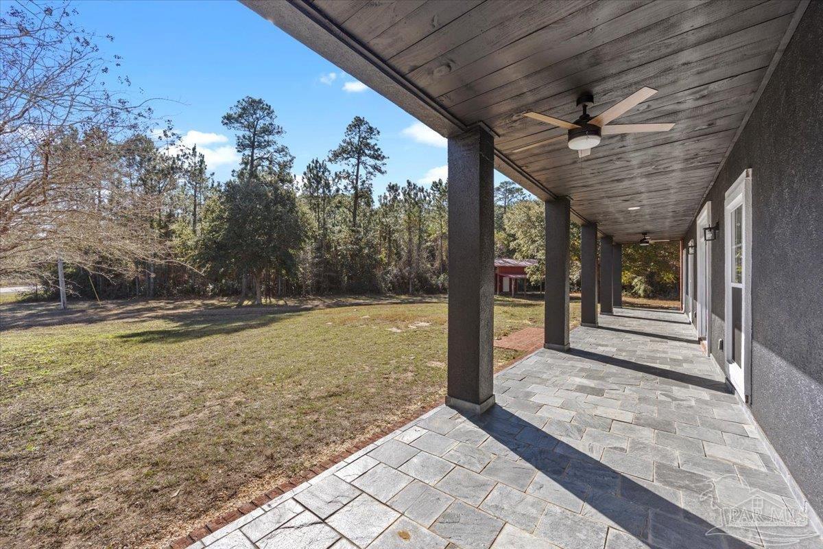 2099 Garcon Point Road Milton, FL 32583 - Photo 51 of 65 a view of a porch