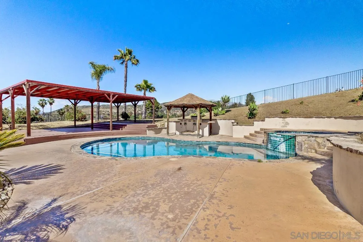 404 Summerhill Terrace Alpine, CA 91901 - Photo 32 of 40 an outdoor space with swimming pool