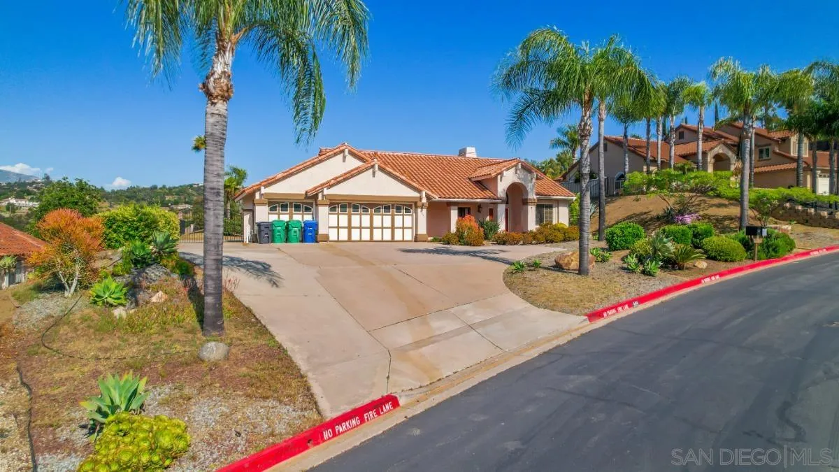 404 Summerhill Terrace Alpine, CA 91901 - Photo 37 of 40 a front view of a house with a yard
