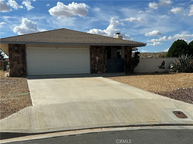 a front view of house