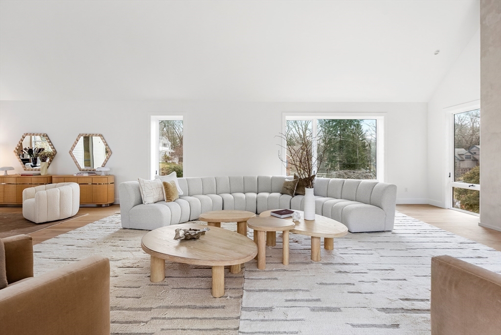 21 White Oak Road Newton, MA 02468 - Photo 8 of 27 a living room with furniture and a couch
