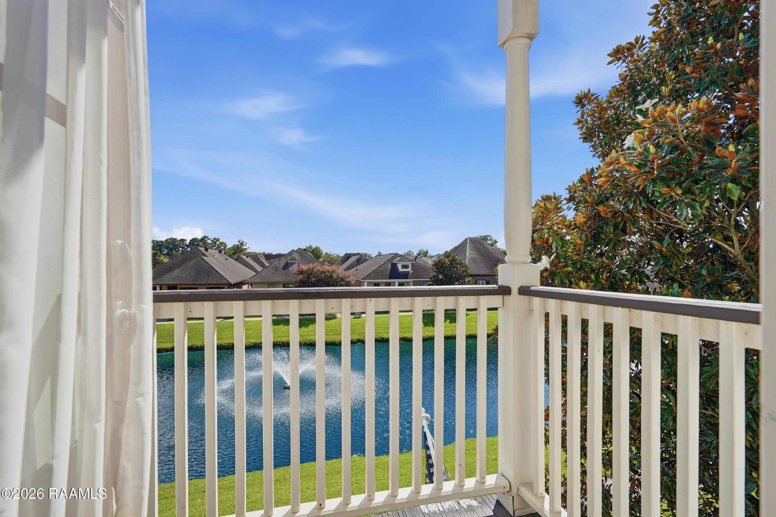 406 Harbor Bend Boulevard Lafayette, LA 70508 - Photo 33 of 40 Upstairs balcony