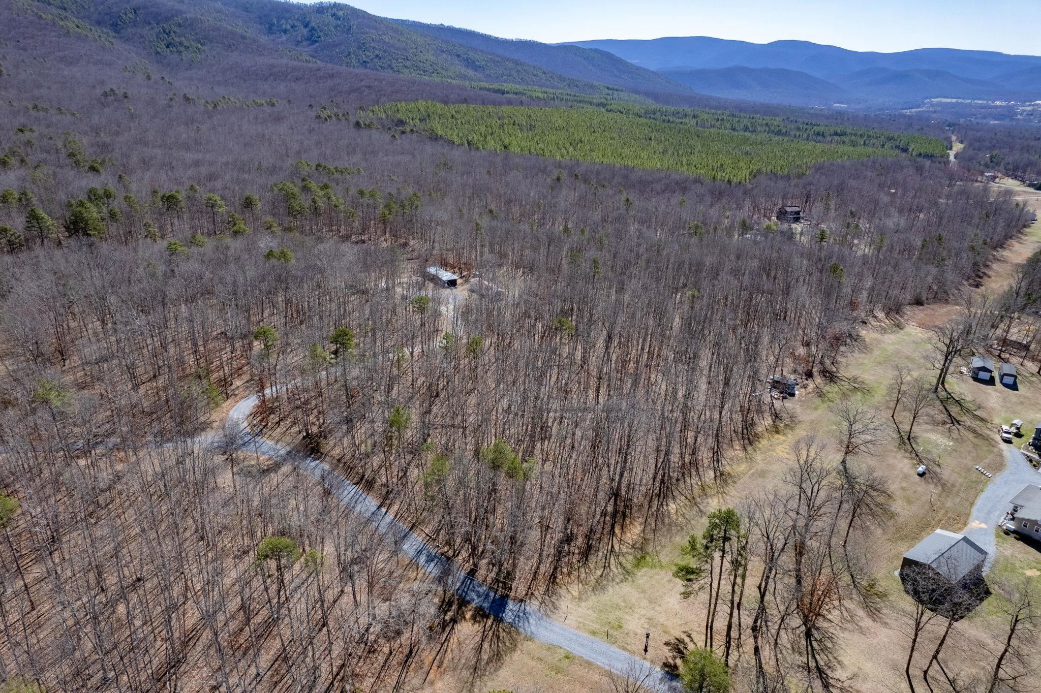 Tbd Kemble Spring Lane Elkton, VA 22827 - Photo 14 of 29 a view of a backyard with mountain view
