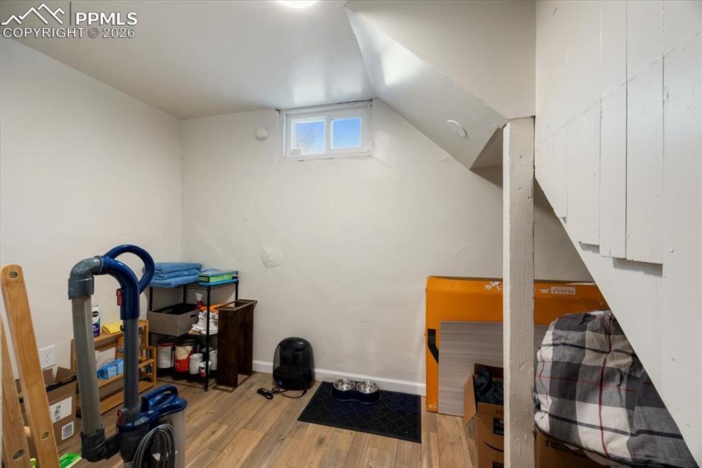 421 South Prospect Street Colorado Springs, CO 80903 - Photo 21 of 48 a view of entryway and hall with wooden floor