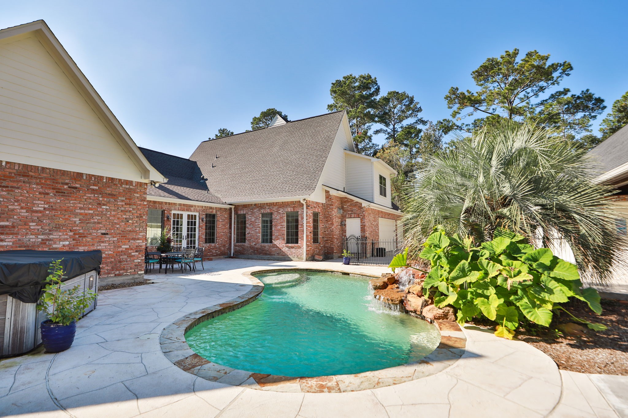 3811 Rayford Road Spring, TX 77386 - Photo 39 of 50 a view of a house with a yard
