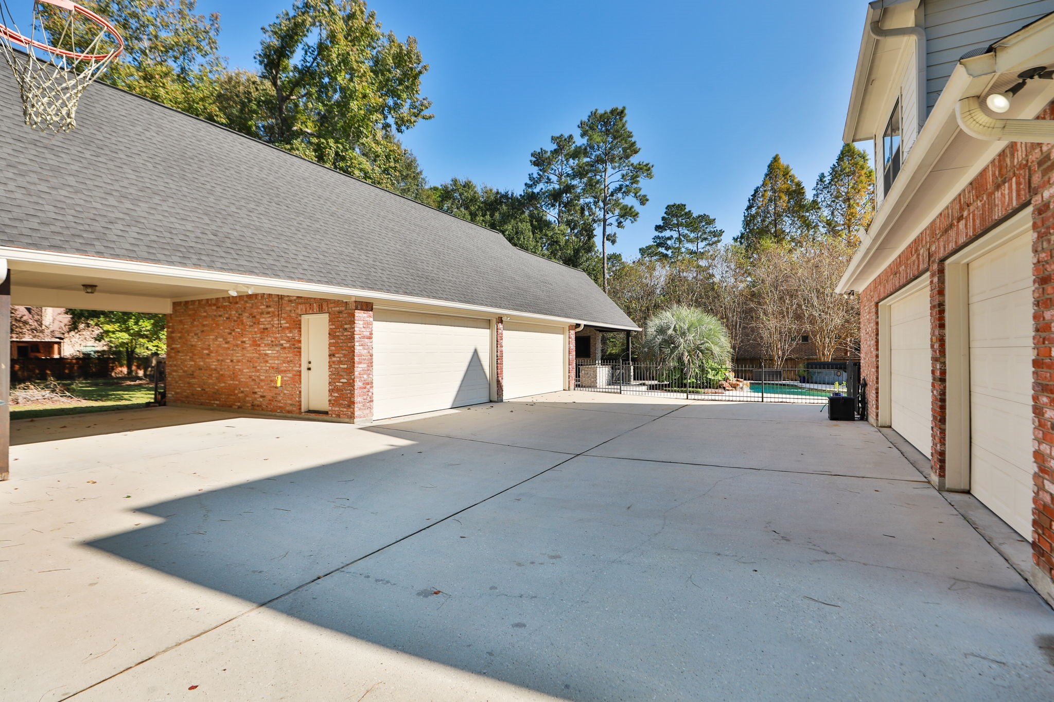 3811 Rayford Road Spring, TX 77386 - Photo 43 of 50 a view of backyard of the house