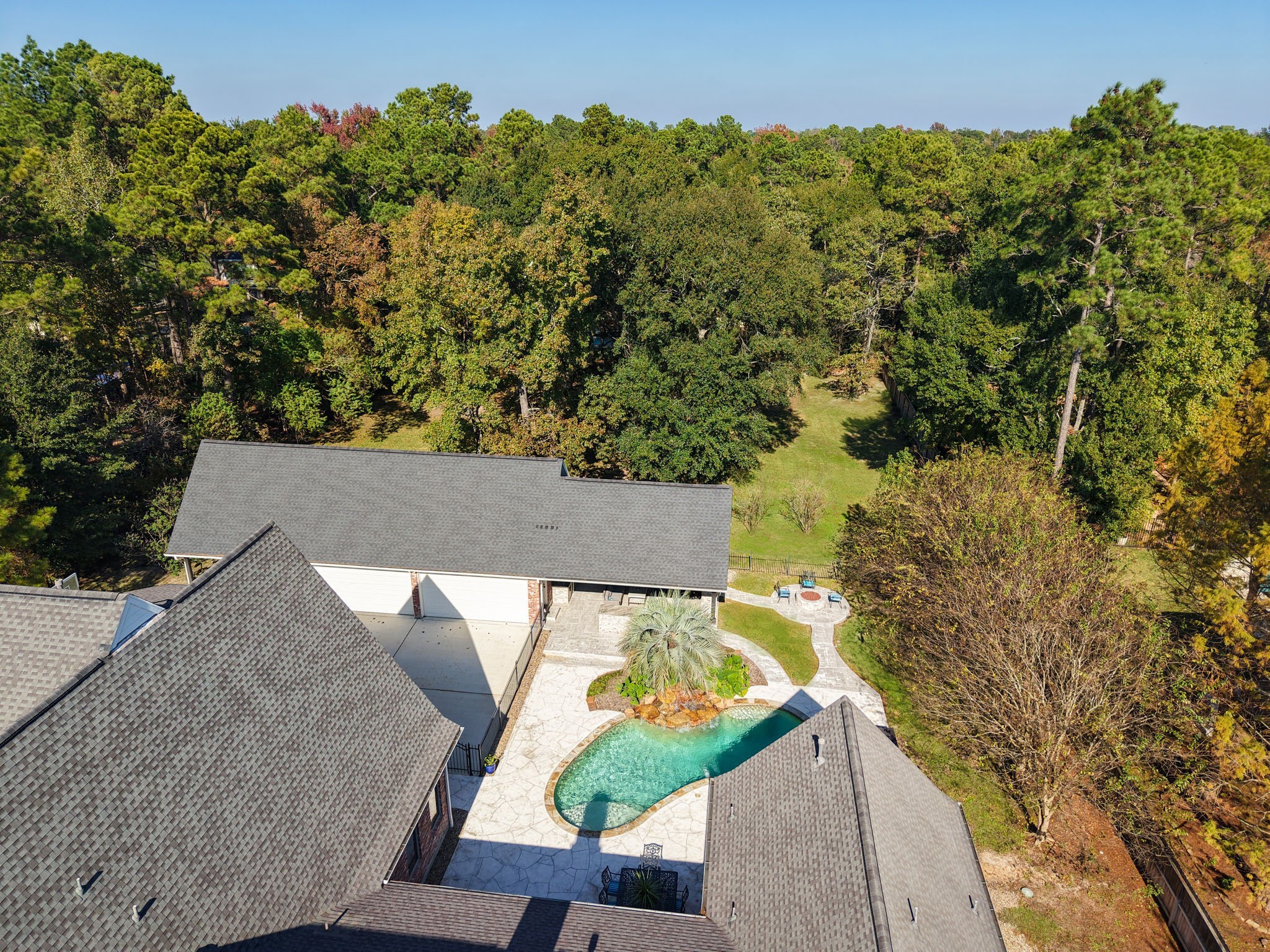3811 Rayford Road Spring, TX 77386 - Photo 49 of 50 view of a outdoor space with seating area