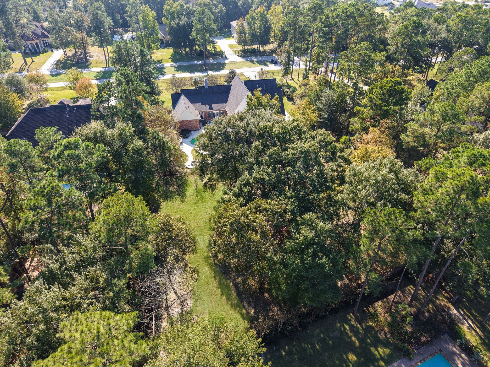 3811 Rayford Road Spring, TX 77386 - Photo 50 of 50 a view of a house with a yard