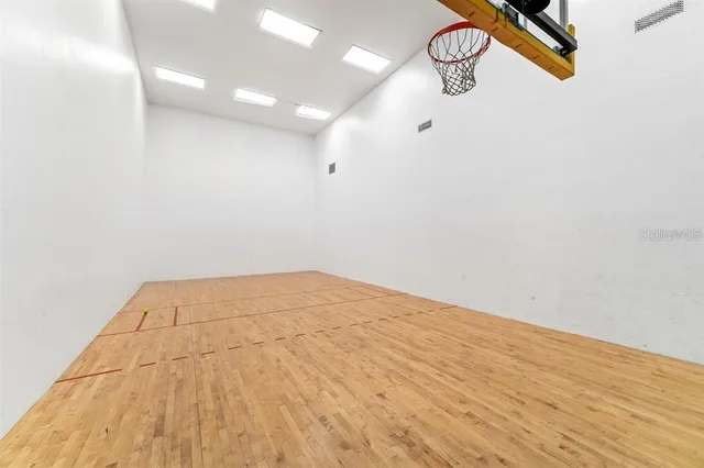 a view of empty room