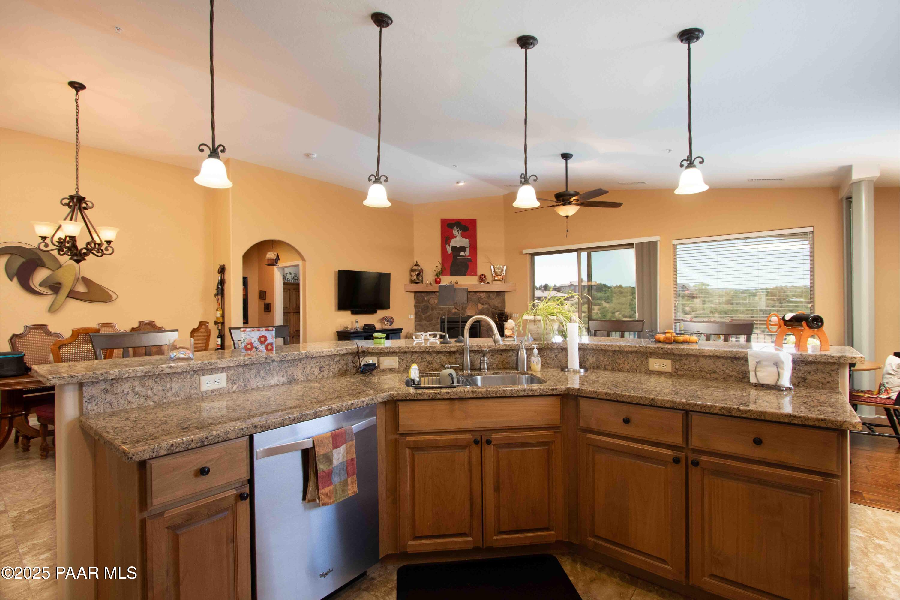 330 Breezy Road Prescott, AZ 86301 - Photo 21 of 42 Kitchen into Living Room