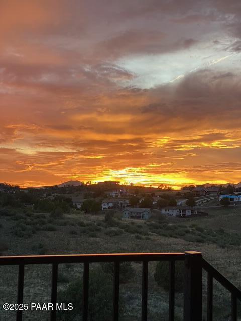 330 Breezy Road Prescott, AZ 86301 - Photo 32 of 42 Deck sunset