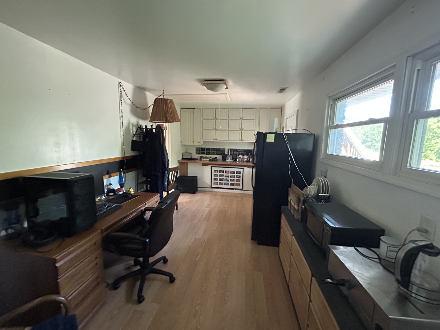 194 South Collins Street South Elgin, IL 60177 - Photo 3 of 48 a view of a workspace with furniture and a window