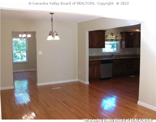 Kitchen. Open Concept Dining Area