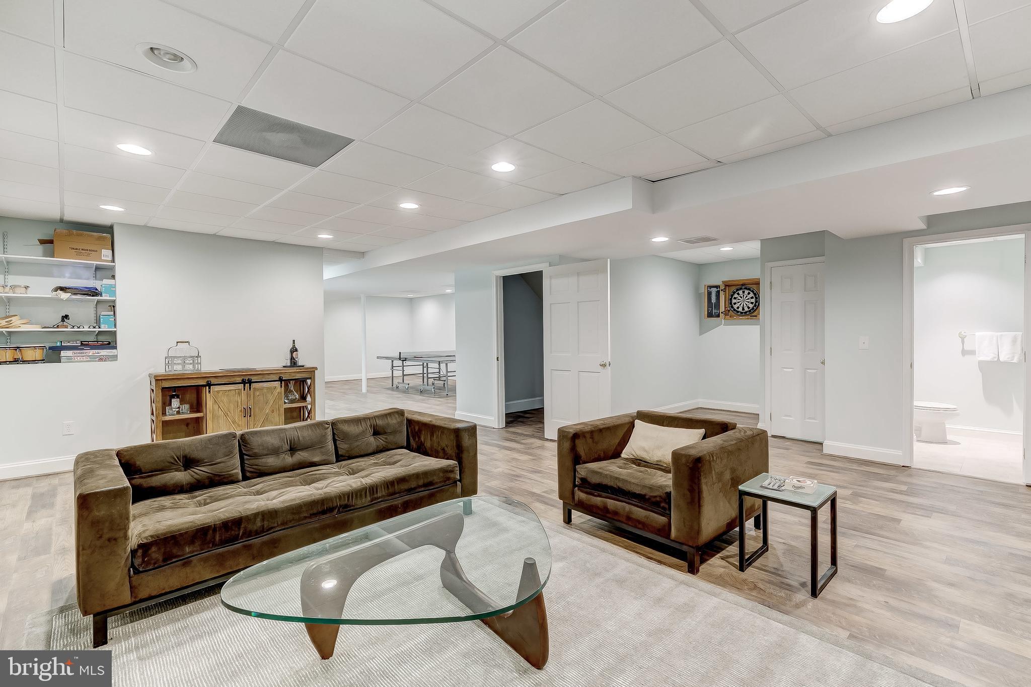 1840 Greenspring Valley Road Stevenson, MD 21153 - Photo 42 of 63 Lower Level Recreation Room