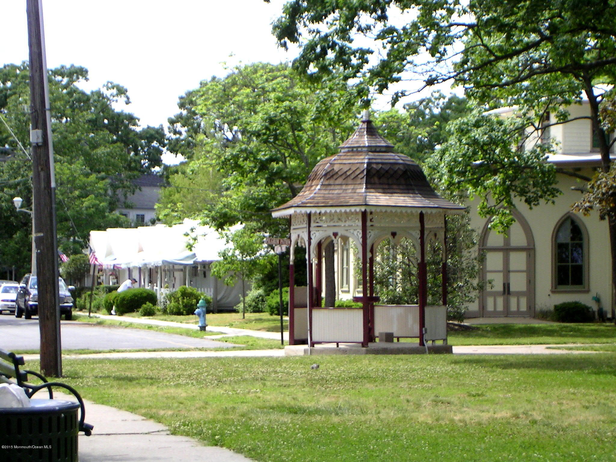 87 Inskip Avenue Ocean Grove, NJ 07756 - Photo 23 of 26 fountain and tents