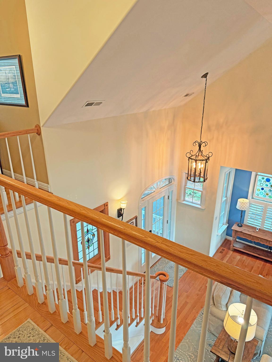 52 Reef Court Montross, VA 22520 - Photo 18 of 76 Loft view of front door entryway
