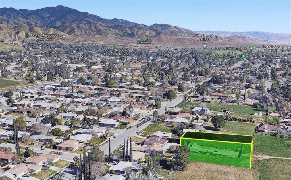 0 Tbd Banning, CA 92220 - Photo 4 of 10 an aerial view of a house with a garden