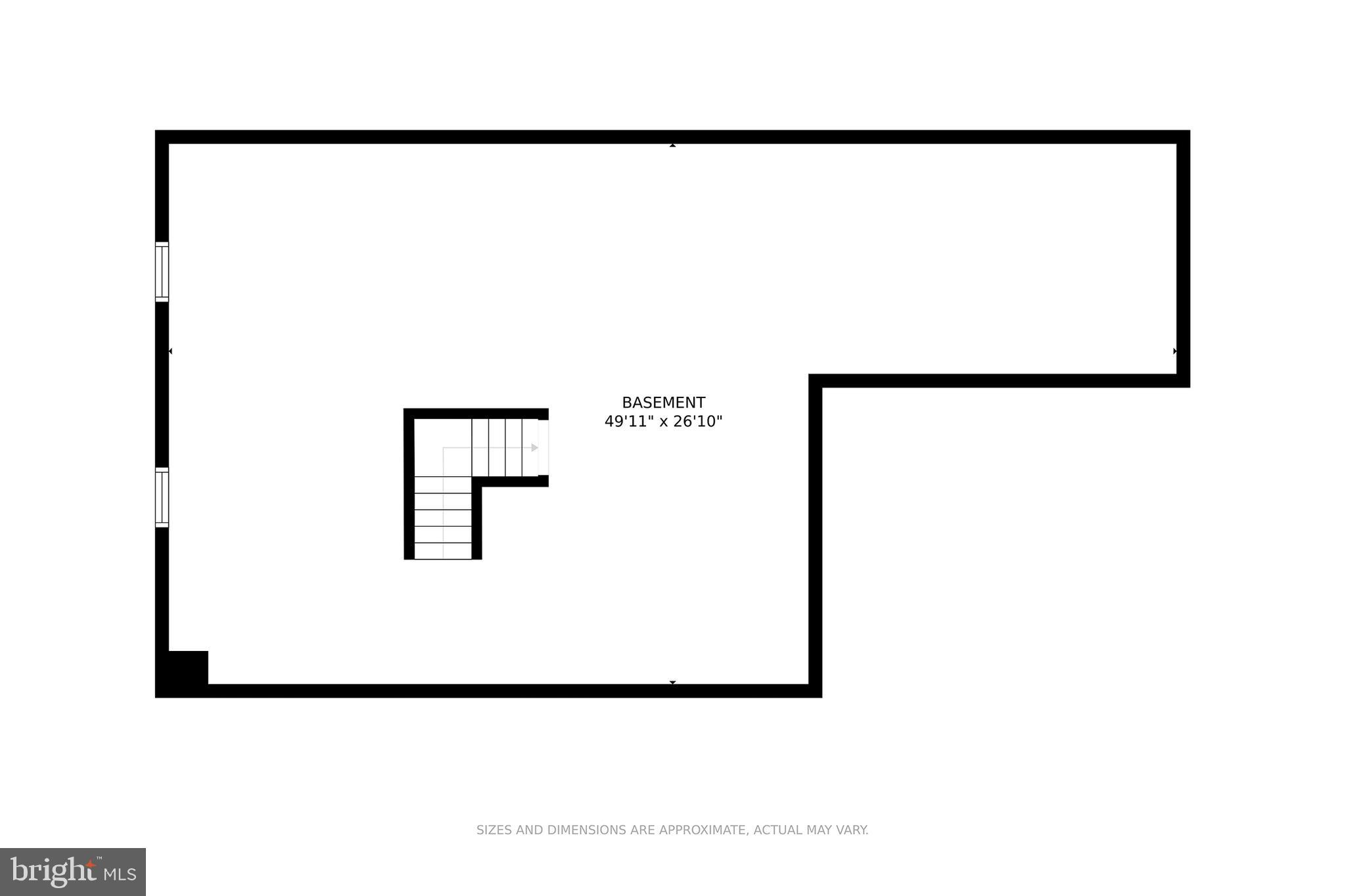 2408 McKenzie Road Ellicott City, MD 21042 - Photo 41 of 42 FLOOR PLAN: LOWER LEVEL