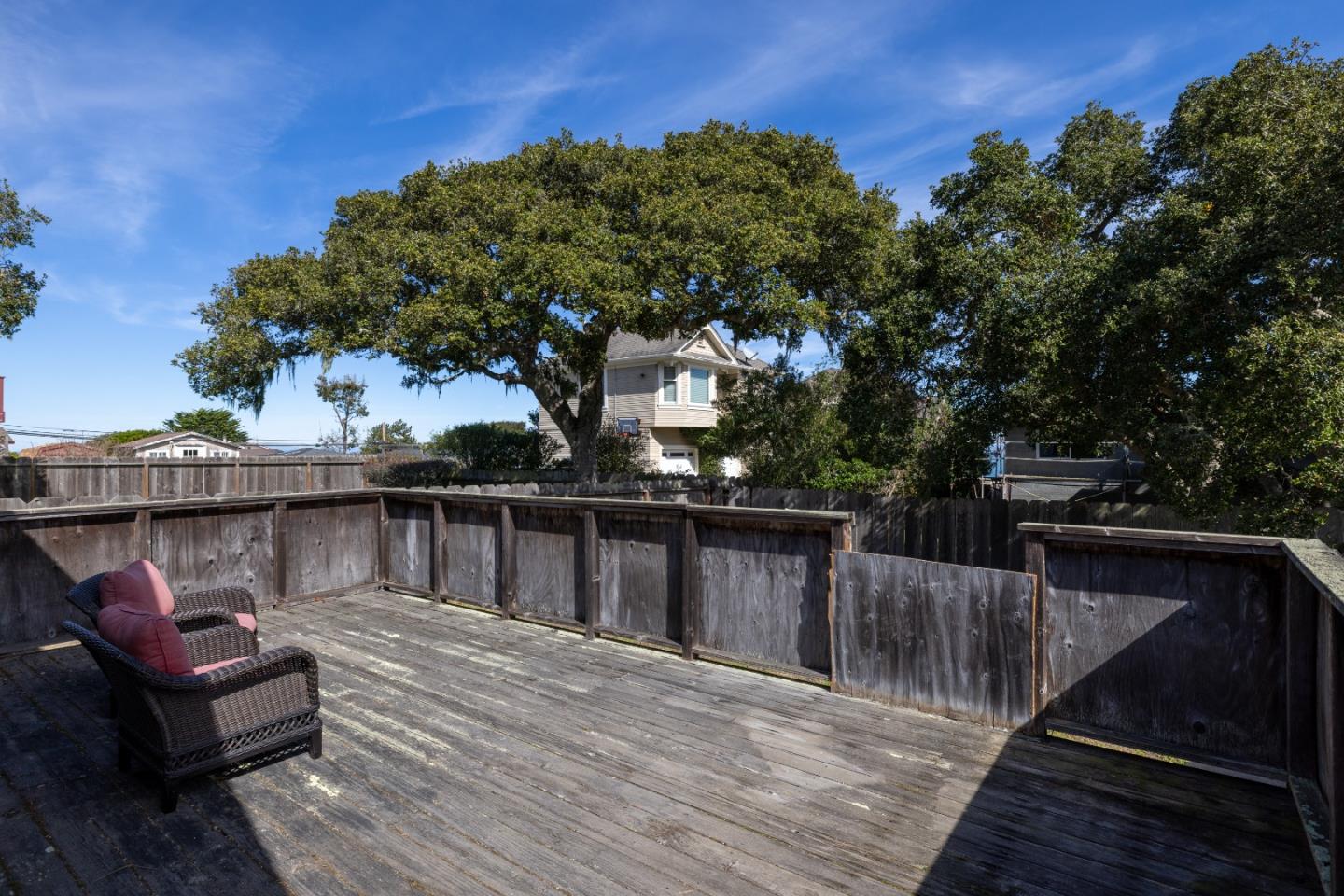 662 Oak Street Monterey, CA 93940 - Photo 20 of 32 a view of a chairs on the roof deck