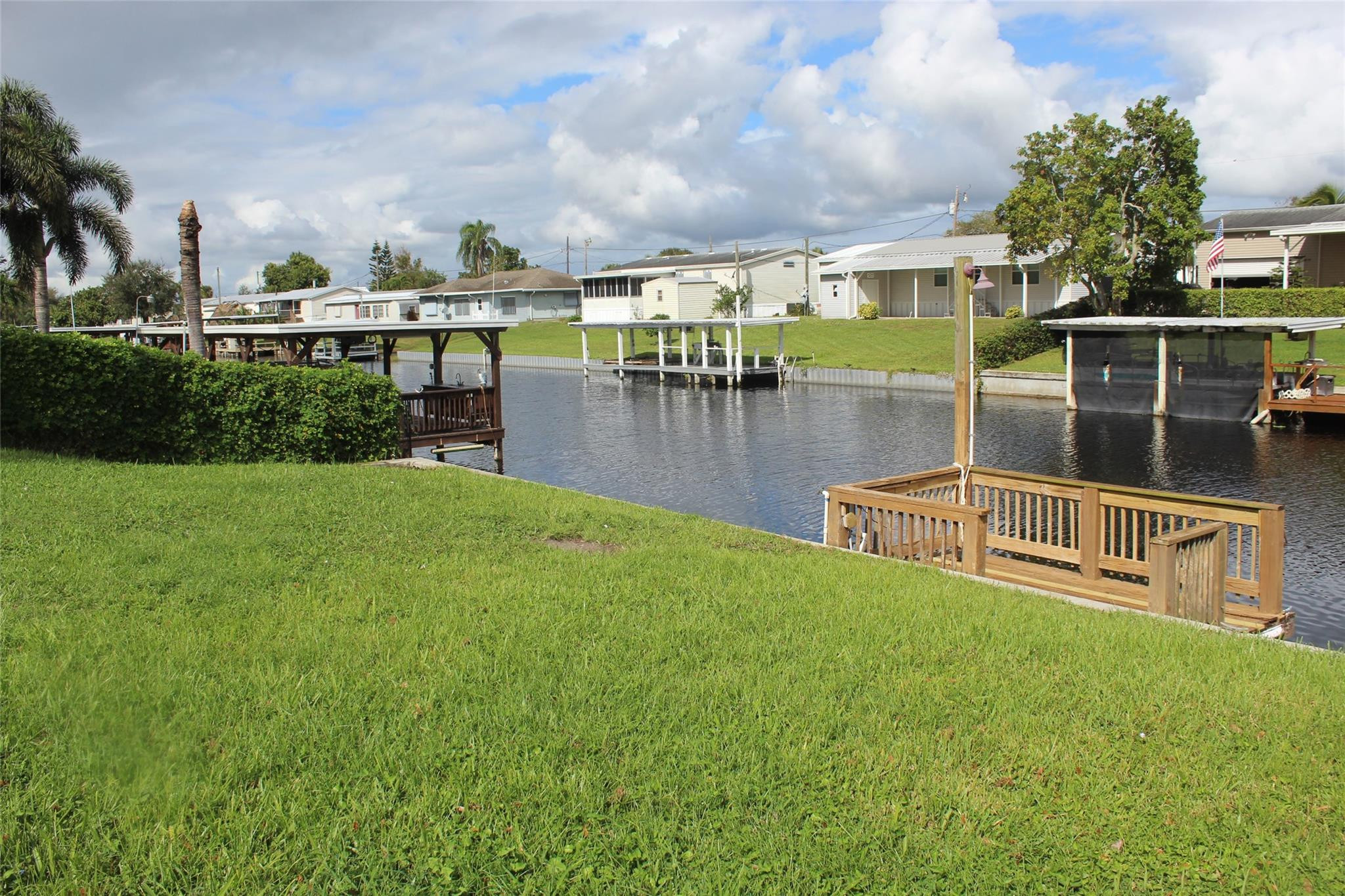 2521 Southeast 33rd Street Okeechobee, FL 34974 - Photo 2 of 26 Dock and canal view