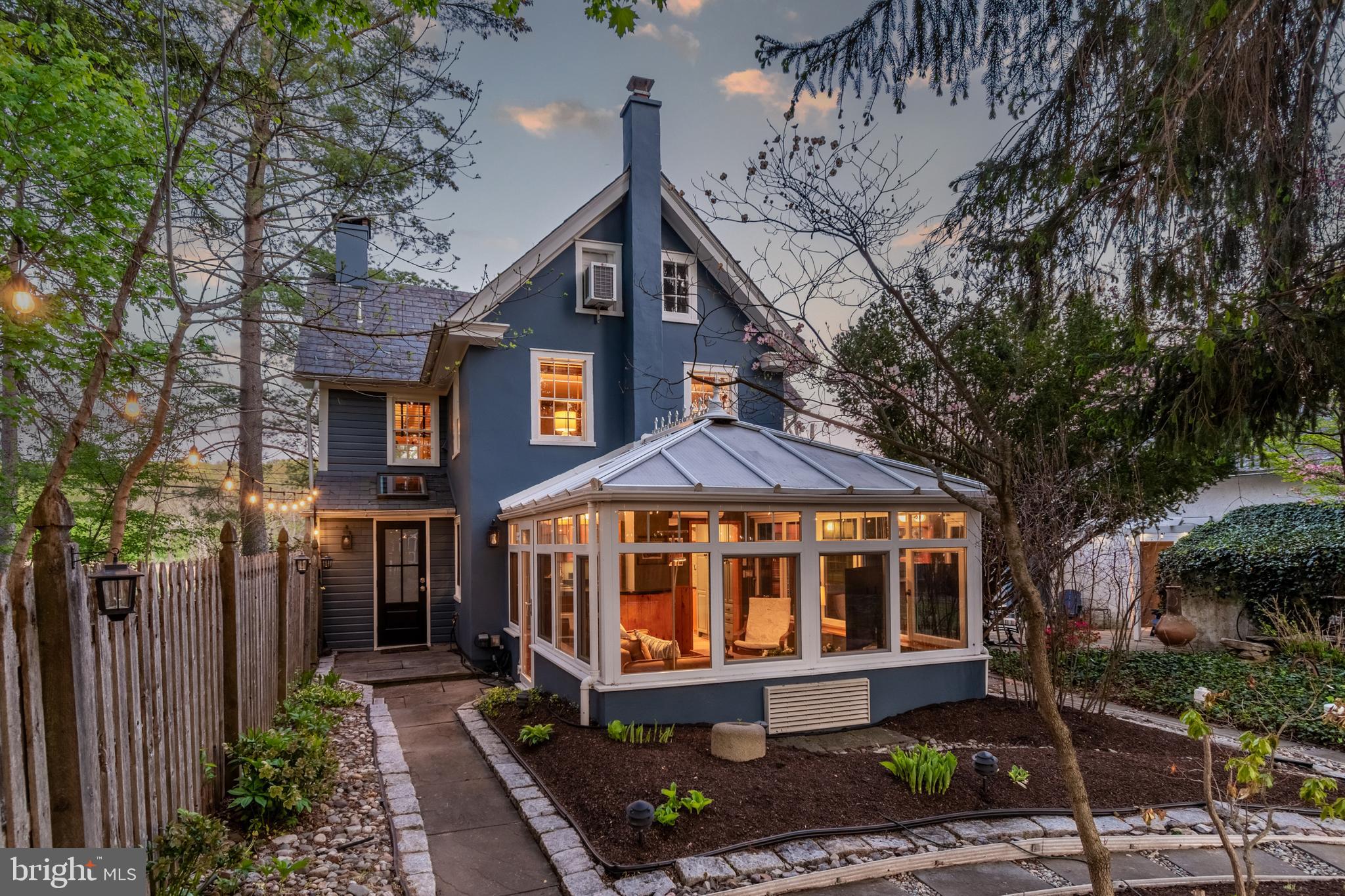 6103 Upper York Road New Hope, PA 18938 - Photo 7 of 81 Twilight Rear Exterior View