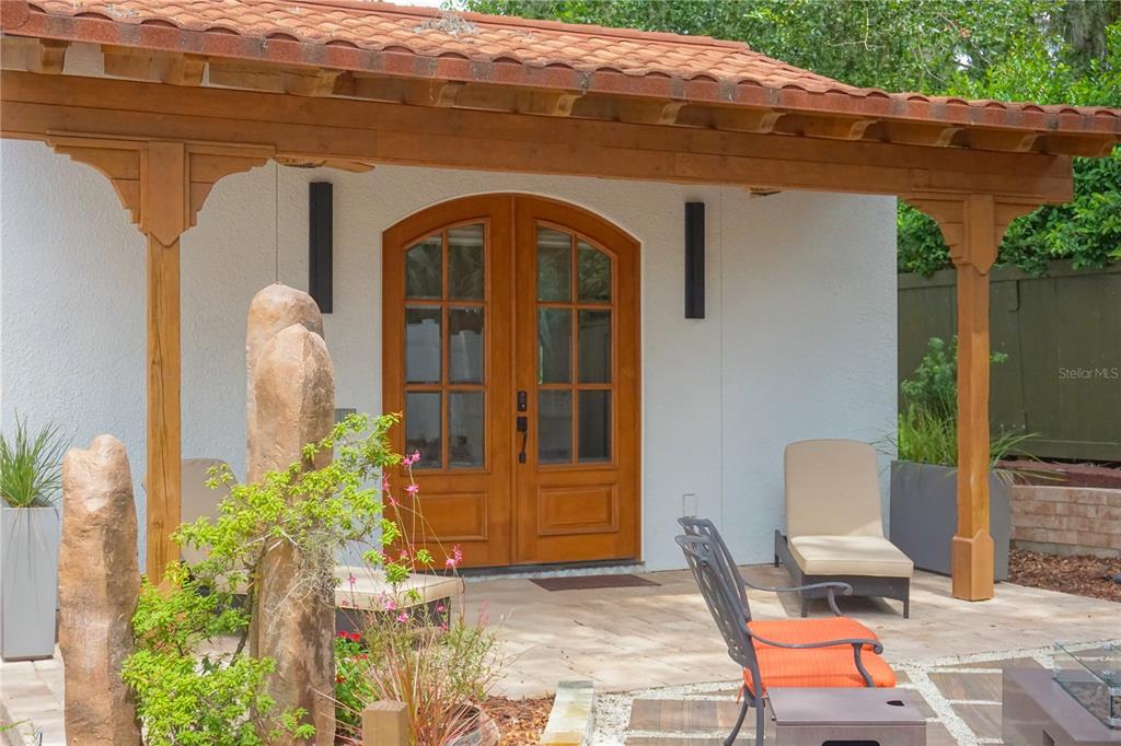 229 East 6th Avenue Mount Dora, FL 32757 - Photo 46 of 65 a front view of a house with outdoor seating