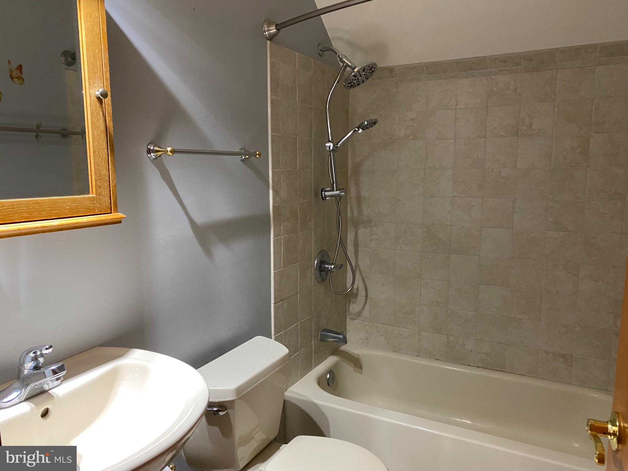 1909 Back Mountain Road Winchester, VA 22602 - Photo 21 of 28 a bathroom with a sink toilet and shower