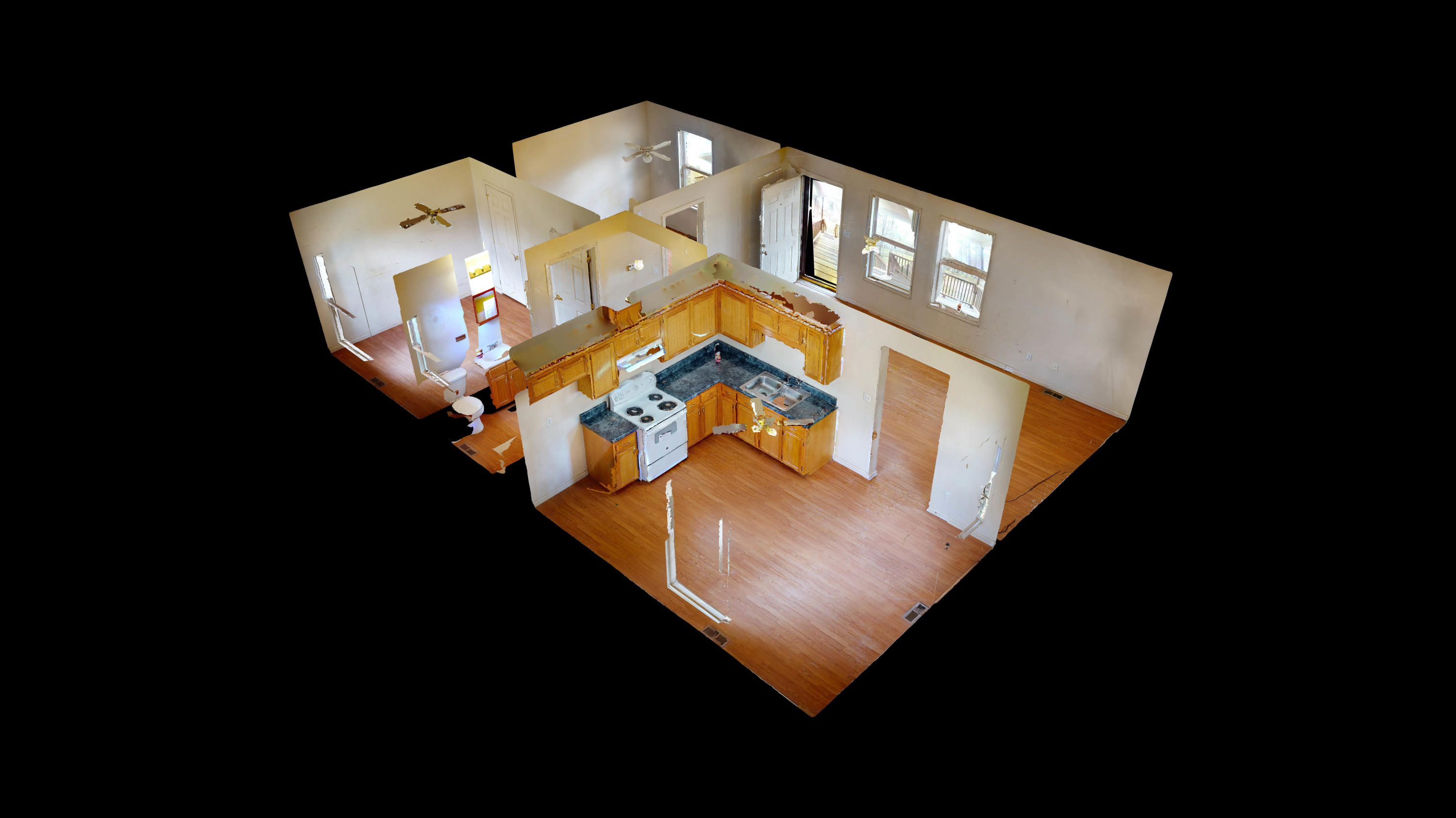 130 West Robbins Road Robbins, TN 37852 - Photo 15 of 16 130-W-Robbins-Rd-Dollhouse-View