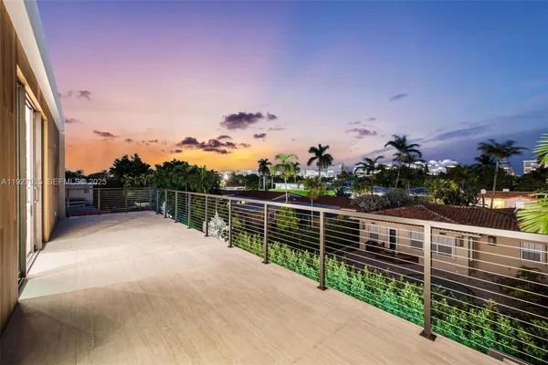a bedroom with a bed and a walk in closet