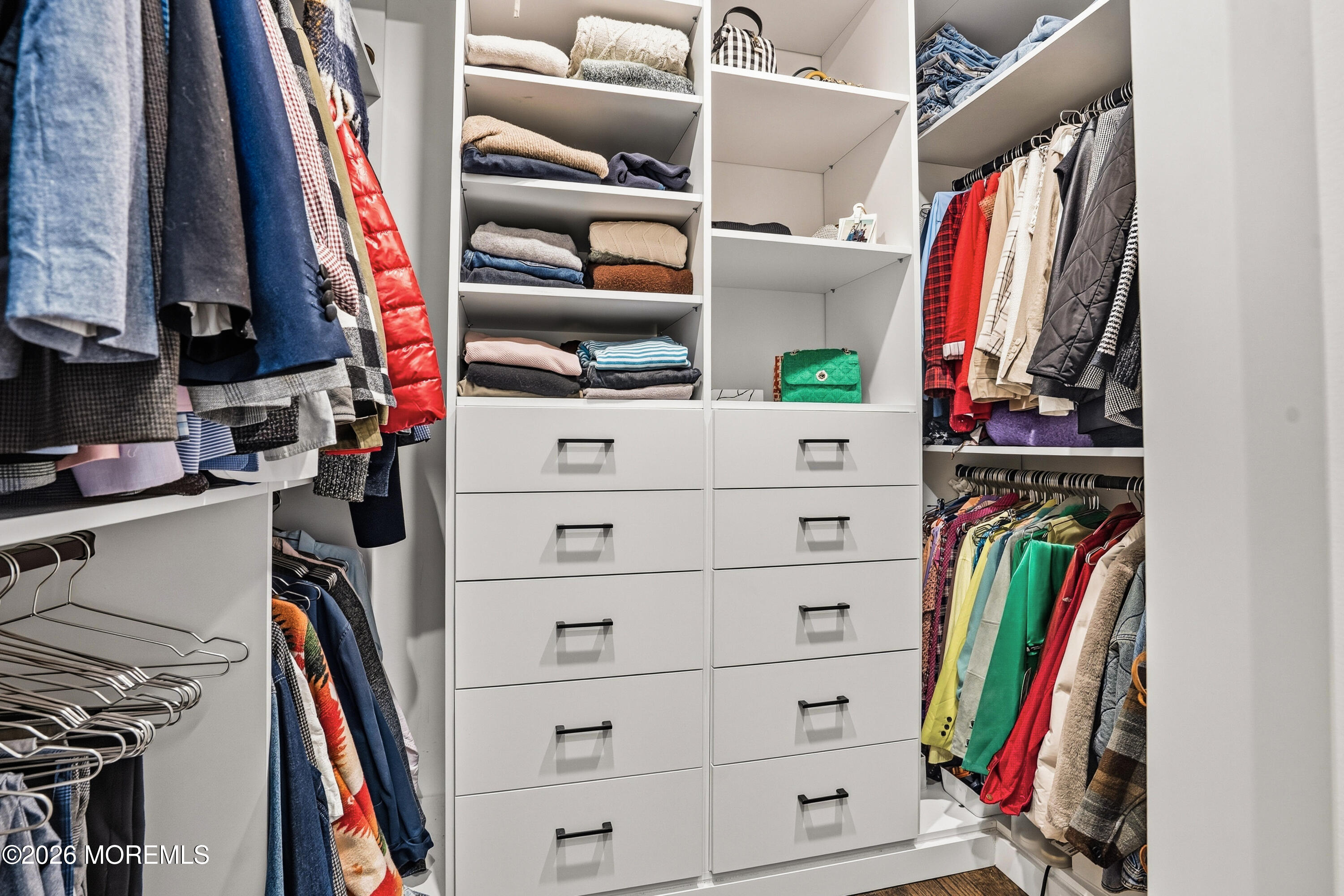 127 West 2nd Street Howell, NJ 07731 - Photo 15 of 29 a view of walk in closet with clothes and shoes