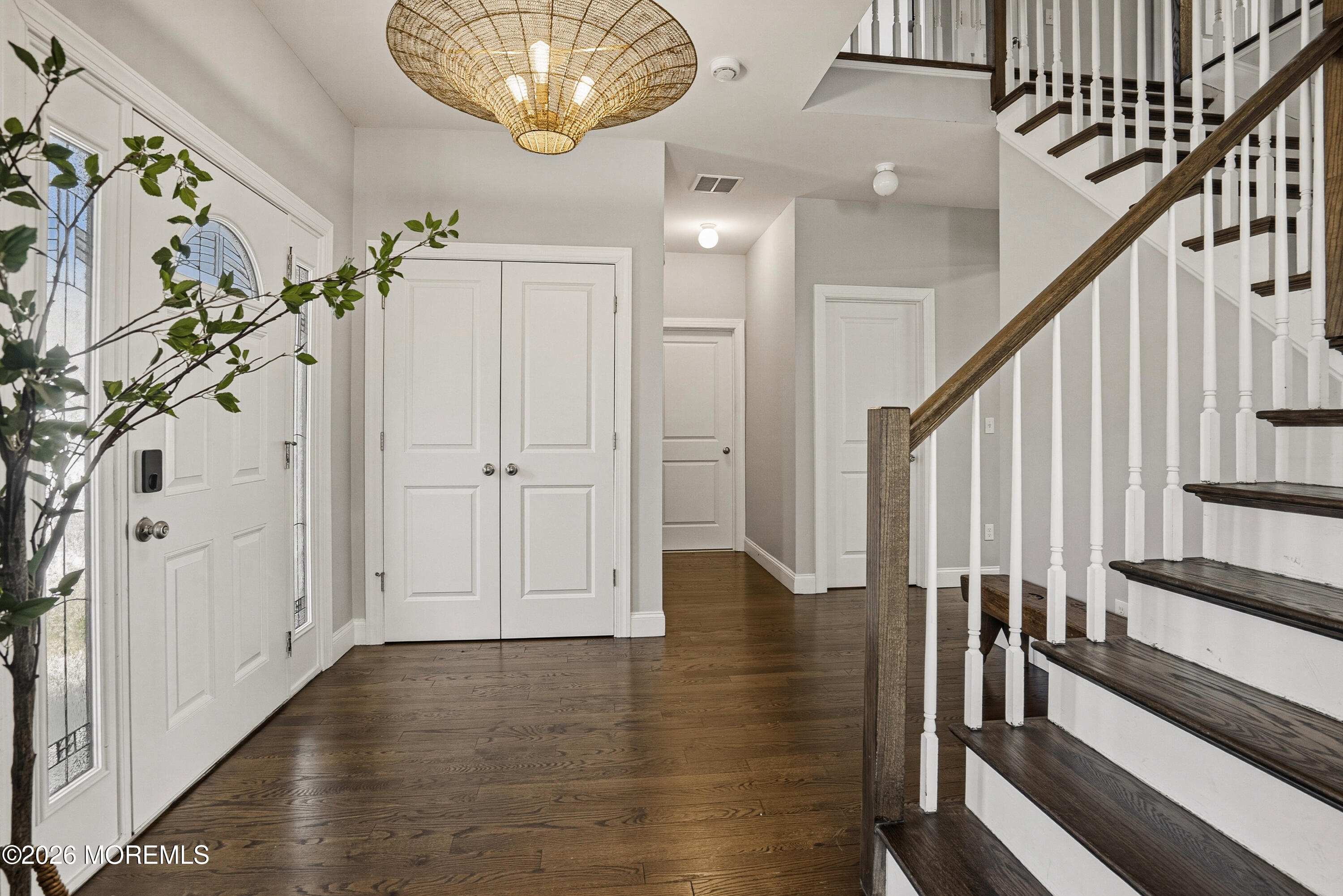 127 West 2nd Street Howell, NJ 07731 - Photo 3 of 29 a view of entryway with wooden floor