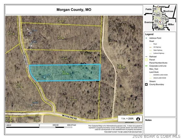 $20,000 | 3.65-ac Scenic Parcels Drive, Versailles, MO 65084