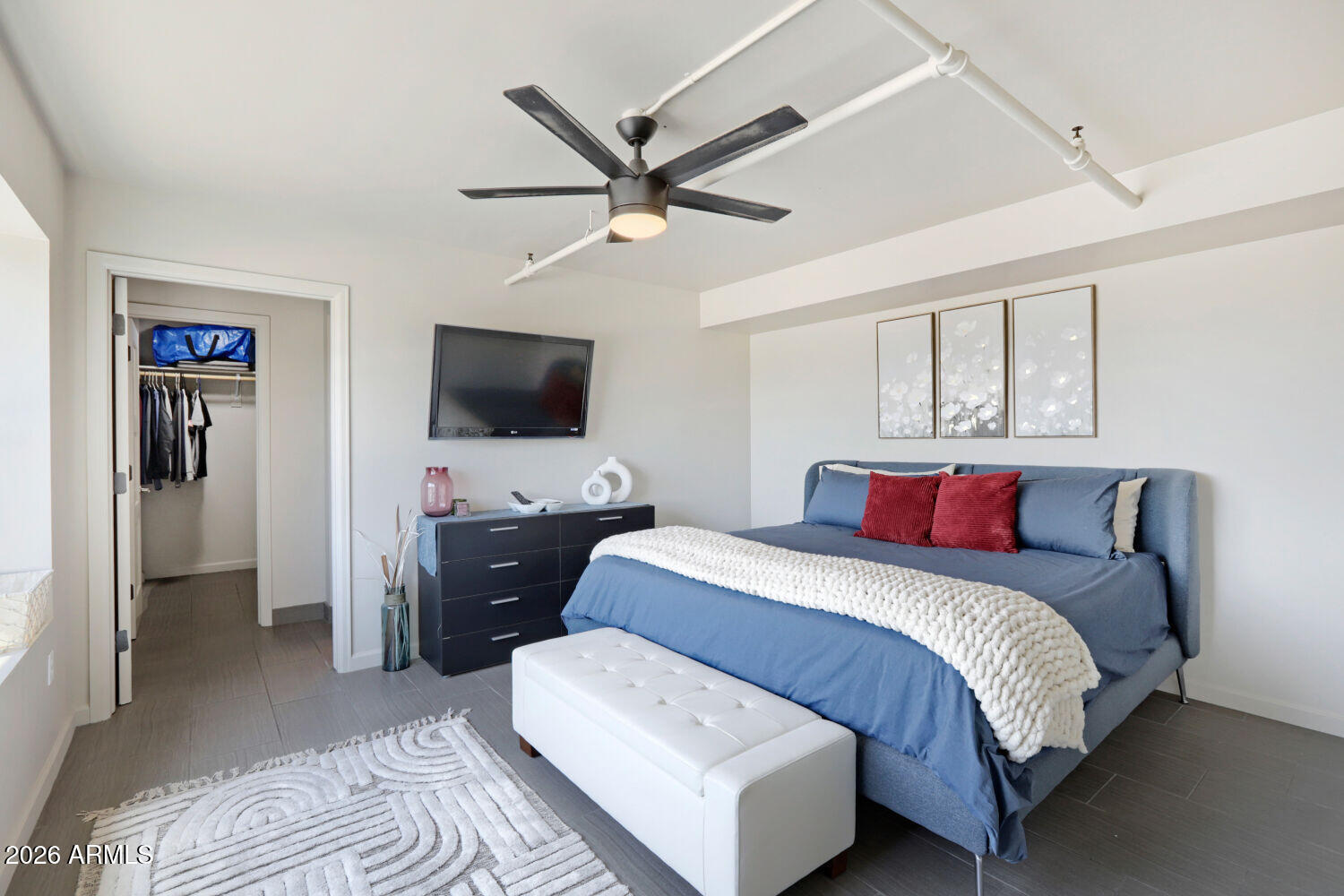 535 West Thomas Road, Unit 408 Phoenix, AZ 85013 - Photo 15 of 48 Primary Bedroom