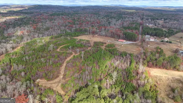 a view of a yard with an outdoor space