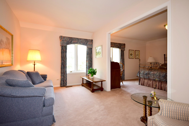 316 Trinity Lane Oak Brook, IL 60523 - Photo 17 of 25 a living room with furniture and wooden floor