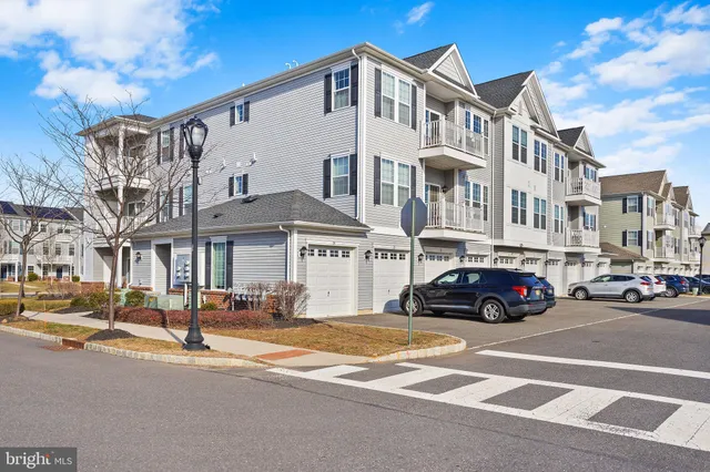a car parked in front of a building