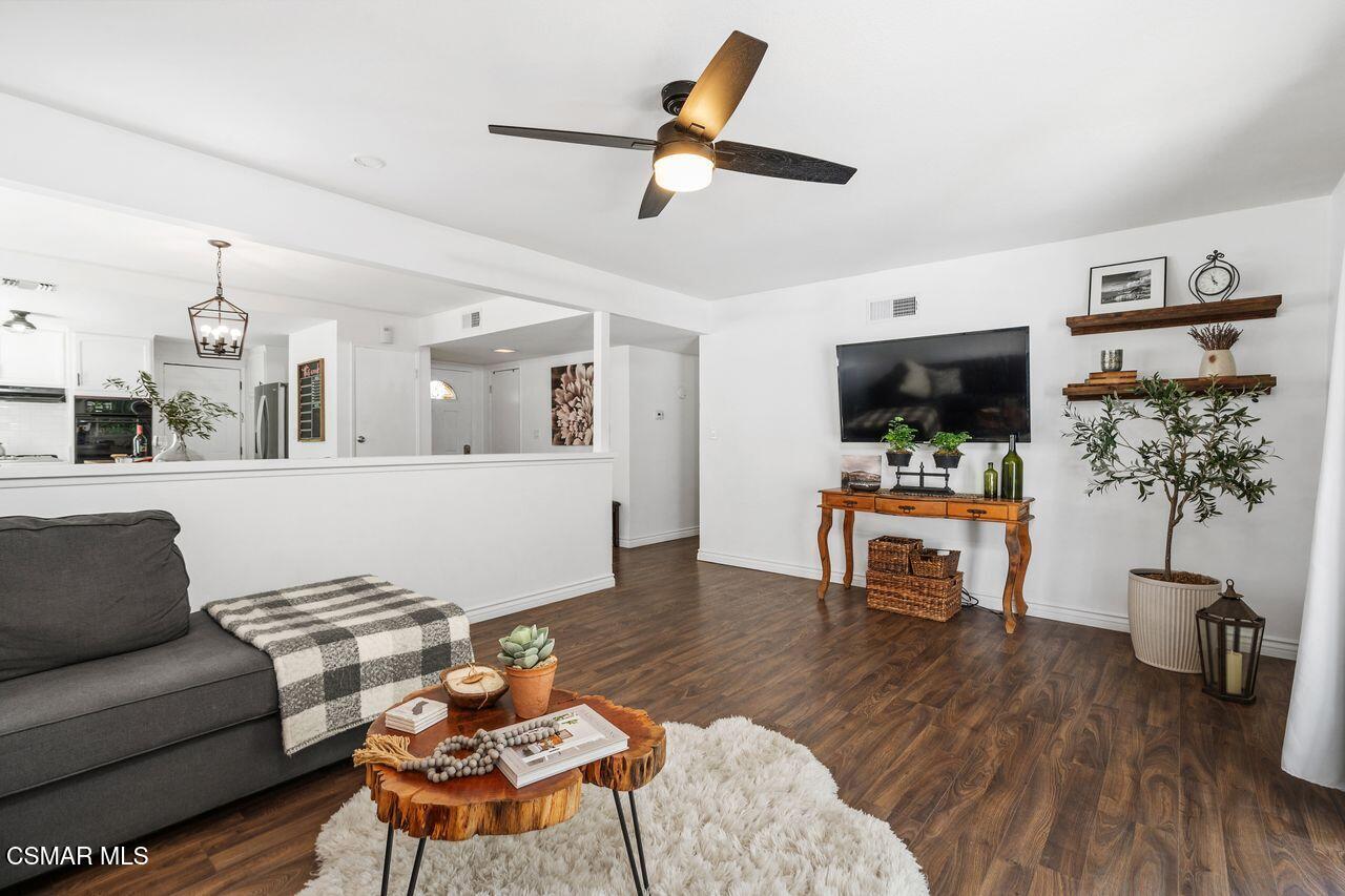 2142 Atwater Avenue Simi Valley, CA 93063 - Photo 22 of 36 a living room with furniture and wooden floor