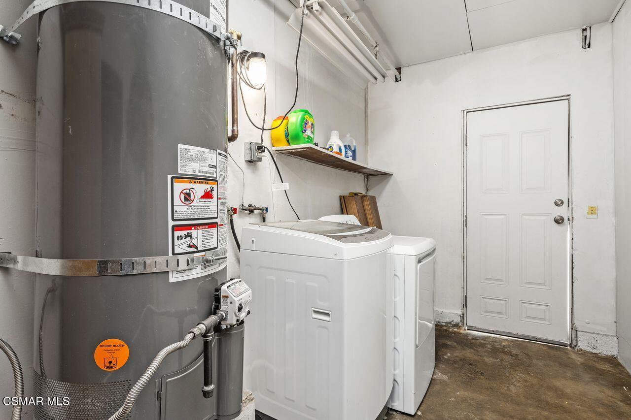 2142 Atwater Avenue Simi Valley, CA 93063 - Photo 30 of 36 a utility room with dryer and washer