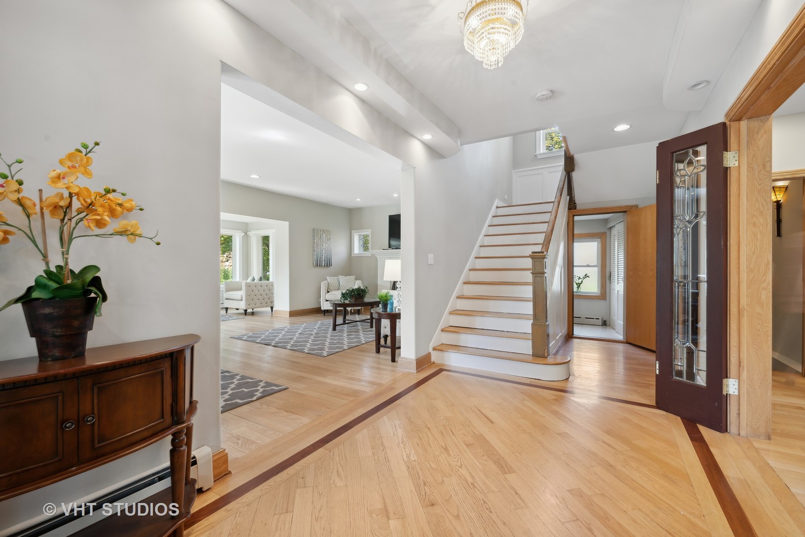823 Jackson Avenue River Forest, IL 60305 - Photo 4 of 44 a view of a livingroom with furniture and staircase