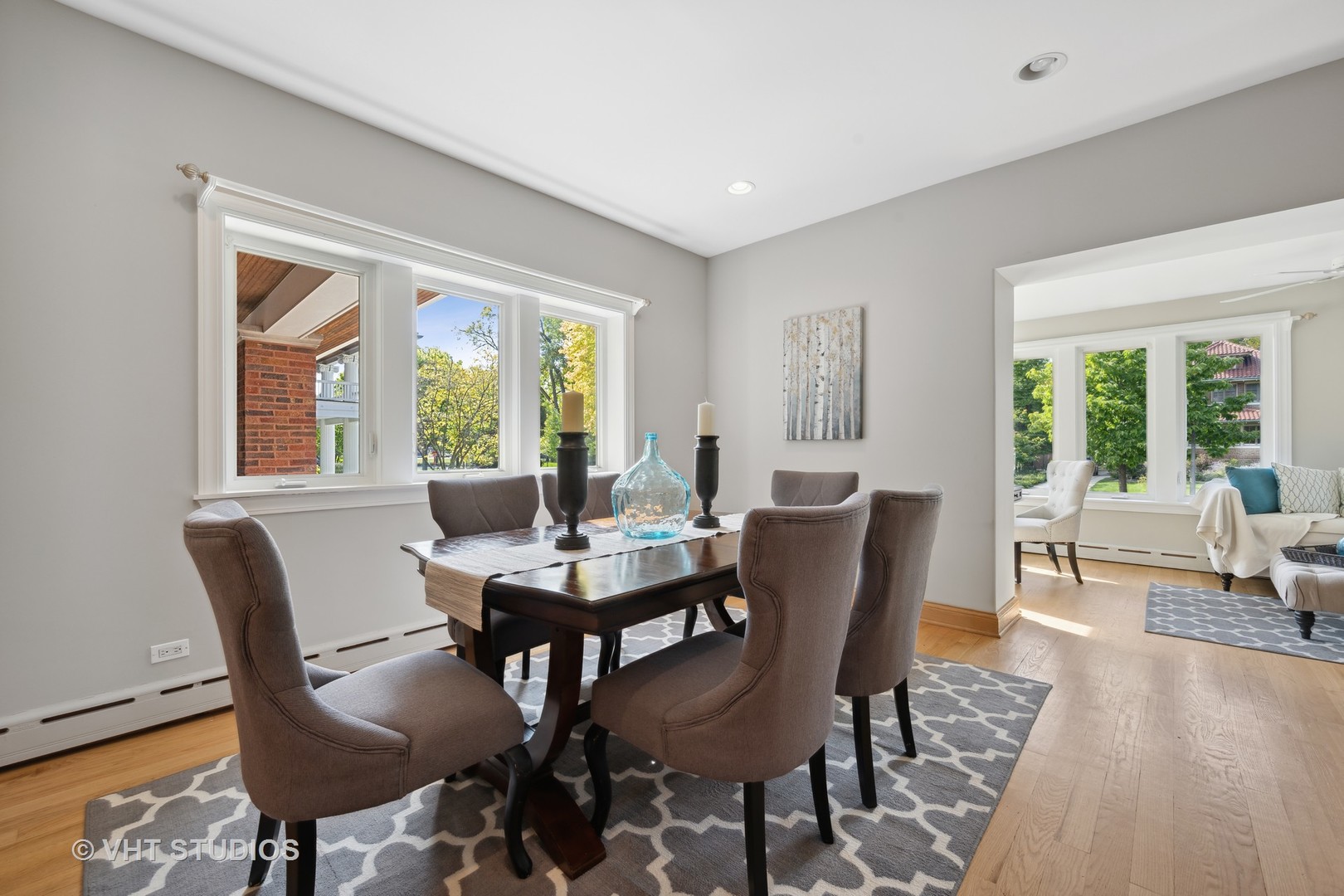 823 Jackson Avenue River Forest, IL 60305 - Photo 8 of 44 a view of a dining room with furniture window and wooden floor