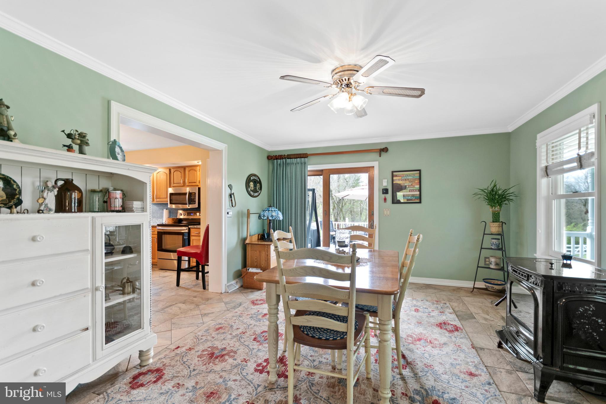 557 Linfield Road Royersford, PA 19468 - Photo 12 of 63 Breakfast room w/porcelain flooring & crown moldin