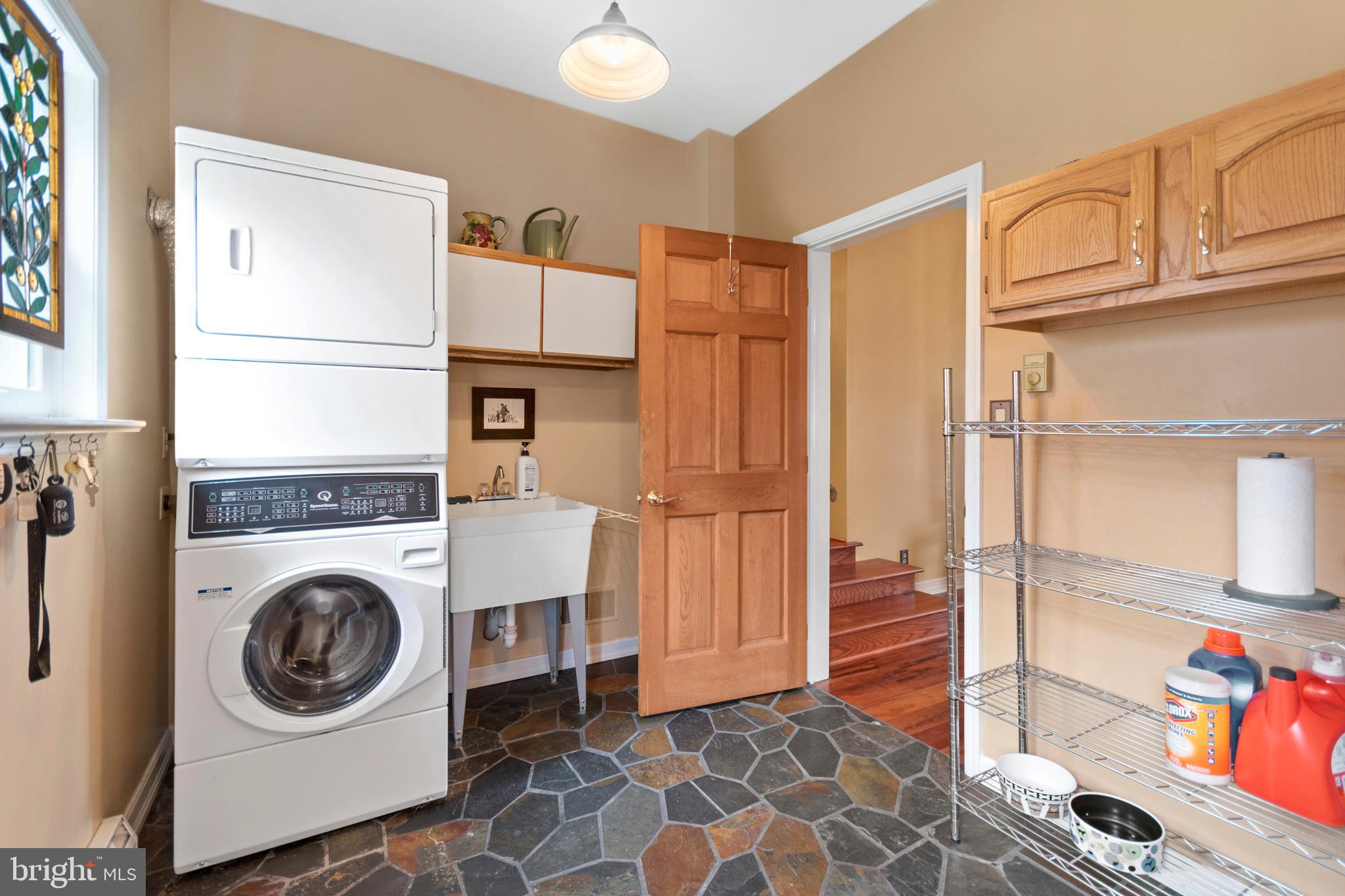 557 Linfield Road Royersford, PA 19468 - Photo 15 of 63 Laundry/Mud room with Flagstone flooring