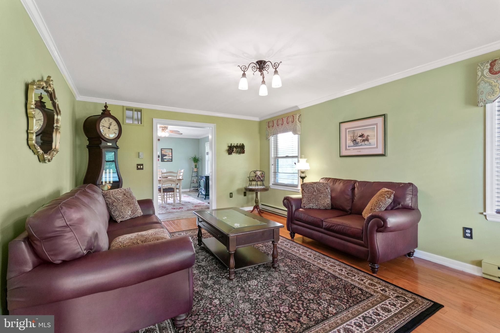 557 Linfield Road Royersford, PA 19468 - Photo 3 of 63 Living Room with Hardwood Floors