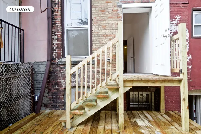 a view of balcony and deck