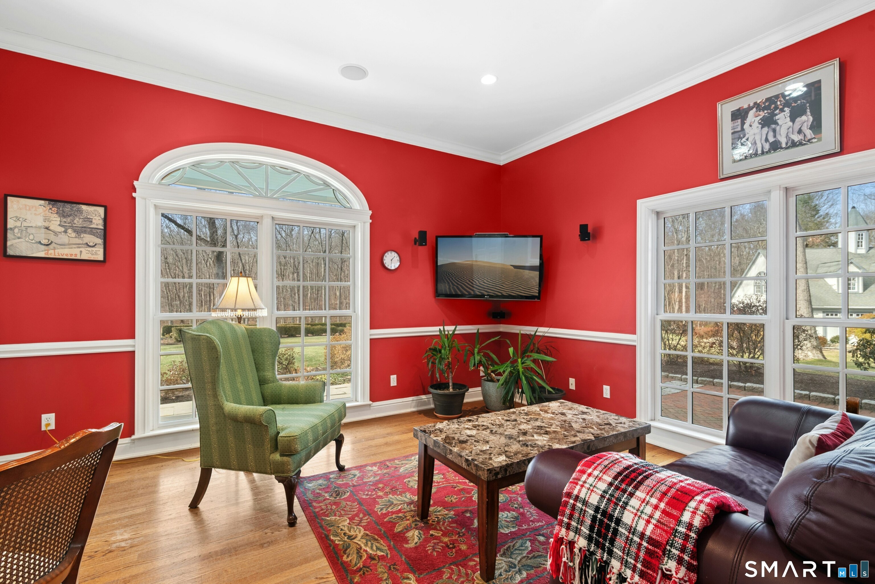 63 Turney Road Redding, CT 06896 - Photo 21 of 40 Main Level Bedroom w/closet and full Bath - currently in use as a Den