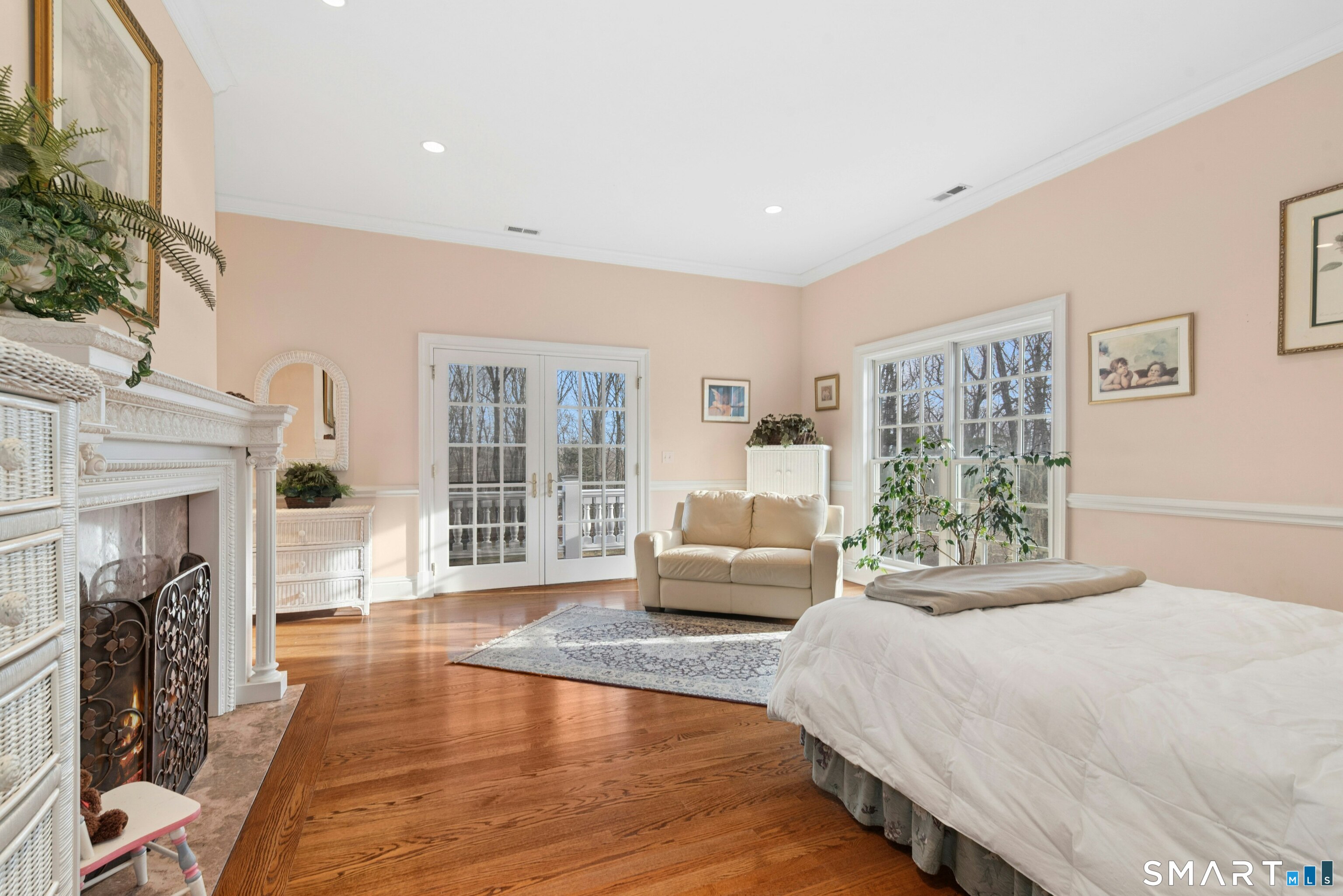 63 Turney Road Redding, CT 06896 - Photo 35 of 40 Bedroom with fire place