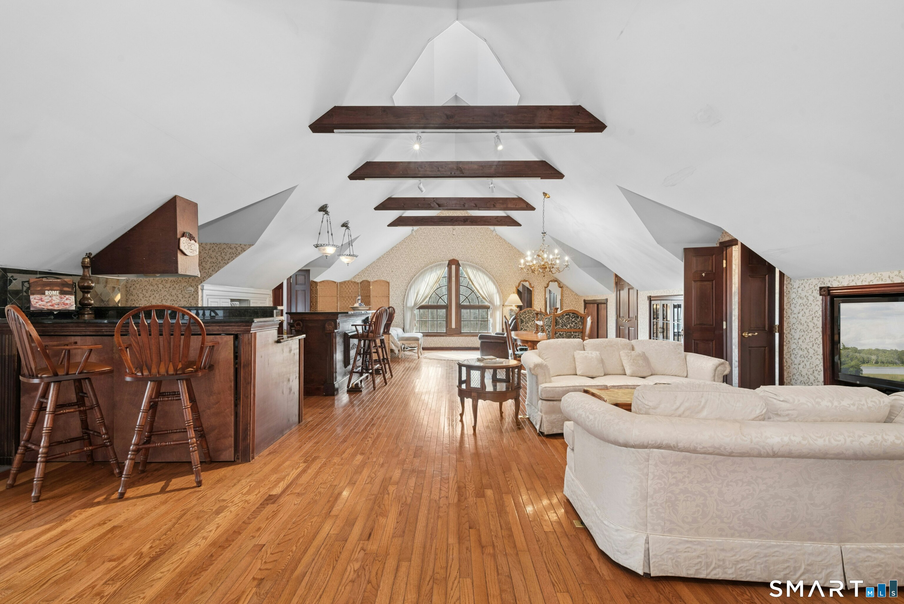 63 Turney Road Redding, CT 06896 - Photo 37 of 40 Studio/Rec Room above garage