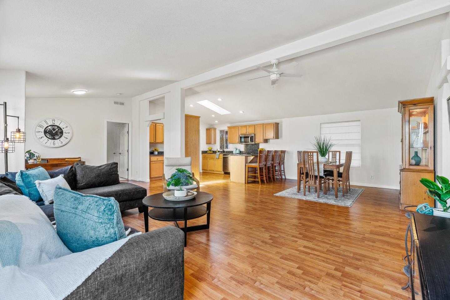 2155 Wharf Road, Unit 9 Capitola, CA 95010 - Photo 9 of 27 a living room with furniture and wooden floor