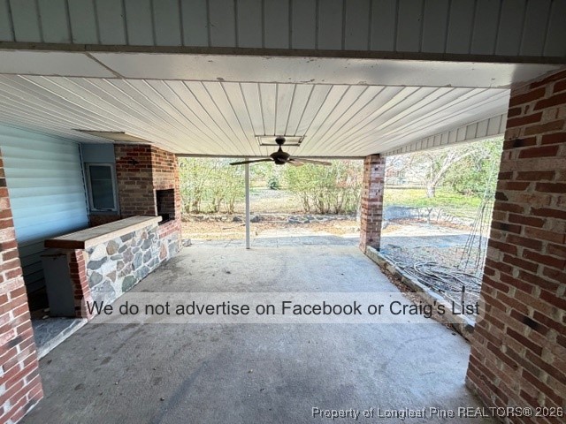 563 Alleghany Road Fayetteville, NC 28304 - Photo 13 of 15 a view of a backyard of the house